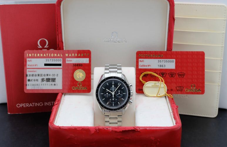 Montre Omega Speedmaster Professional Moonwatch - Montre 42 mm en acier 58 Facettes OMG/SPP/050