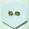 Boucles d'oreilles Boucles d'oreilles à tiges en or jaune 18 carats 4,93 g 58 Facettes 260055