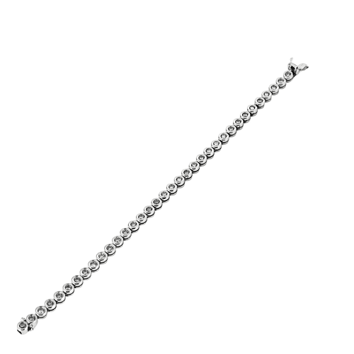 Bracelet Bracelet rivière - Bracelet en or blanc 18 carats et diamants 58 Facettes BO/250058