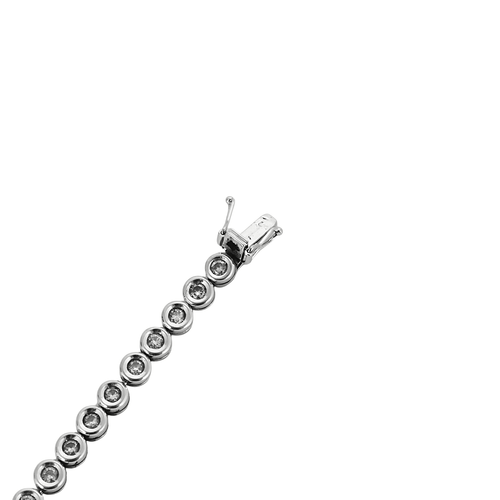 Bracelet Bracelet rivière - Bracelet en or blanc 18 carats et diamants 58 Facettes BO/250058