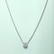 Collier Chaîne - Collier en or blanc 18 carats avec diamant, 3,75 g 58 Facettes 260039
