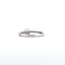 Bague 55 Solitario - Bague en or blanc 18 ct et diamants 58 Facettes