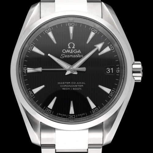 Montre Omega Seamaster Aqua Terra Co-Axial - Montre automatique acier 38,5 mm 58 Facettes OMG/SEA/345