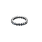 Bague 57.5 Alliance américaine - Bague en or blanc 18 carats et saphirs 58 Facettes BO/250069