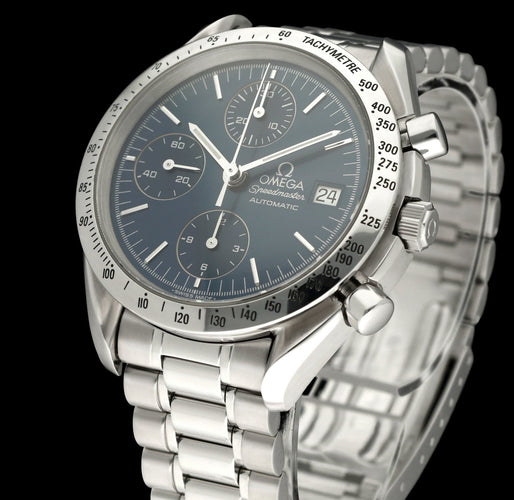 Montre Omega Speedmaster Date - Montre automatique en acier 39 mm réf. 3511.80.00 58 Facettes OMG/SPE/563