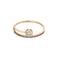 Bague 52 Bague en or rose 750 saphirs roses et diamants 58 Facettes BO/250077