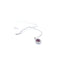 Collier Collier et pendentif - Or blanc 18 ct avec rubis et diamants naturels 58 Facettes
