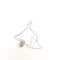 Collier Collier - Pendentif trilogy en or blanc 18 kt et diamants 58 Facettes