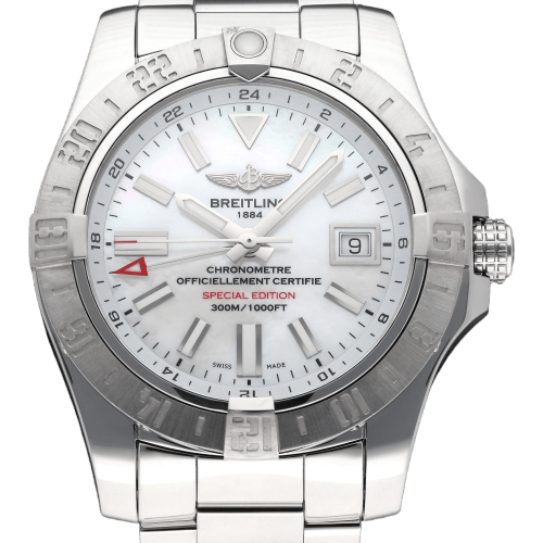 Montre Breitling Avenger II GMT - Montre automatique en acier A32390 58 Facettes BTL/AVG/070