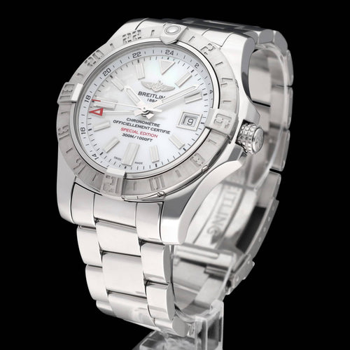 Montre Breitling Avenger II GMT - Montre automatique en acier A32390 58 Facettes BTL/AVG/070