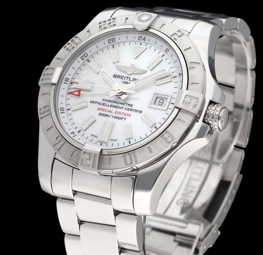 Montre Breitling Avenger II GMT - Montre automatique en acier A32390 58 Facettes BTL/AVG/070