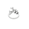 Bague 55 Bague motif entrelacé en or blanc 18 carats et diamants 58 Facettes BO/250021