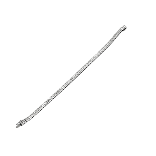 Bracelet Bracelet rivière en or blanc 585 et diamants taille brillant 58 Facettes BO/250021/