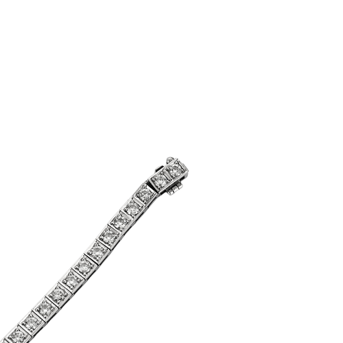 Bracelet Bracelet rivière en or blanc 585 et diamants taille brillant 58 Facettes BO/250021/