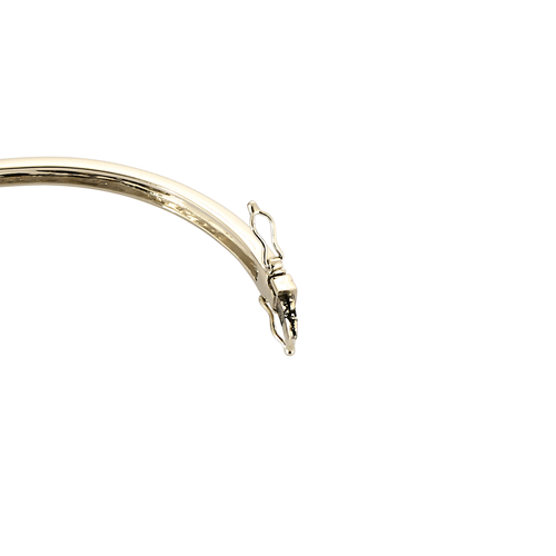 Bracelet Bracelet jonc - Or jaune 18 carats et diamants 58 Facettes BO/250046