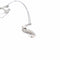 Collier Collier - Pendentif symbole de l’infini en or blanc 18 ct et diamants 58 Facettes