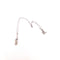 Collier Collier - Pendentif symbole de l’infini en or blanc 18 ct et diamants 58 Facettes