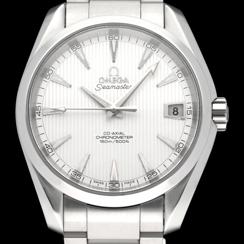 Montre Omega Seamaster Aqua Terra Co-Axial - Montre en acier 38,5 mm 58 Facettes OMG/SEA/340