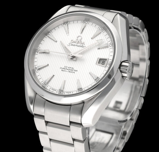 Montre Omega Seamaster Aqua Terra Co-Axial - Montre en acier 38,5 mm 58 Facettes OMG/SEA/340