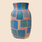 Céramique n°114 - Vase en céramique polychrome, années 1970 58 Facettes