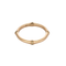 Bague 60.5 Bague bambou en or jaune 18 carats et diamants 58 Facettes BO/250022