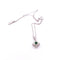 Collier Collier et pendentif - or blanc 18 kt, péridots et diamants 58 Facettes