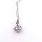 Collier Collier et pendentif - or blanc 18 kt, péridots et diamants 58 Facettes