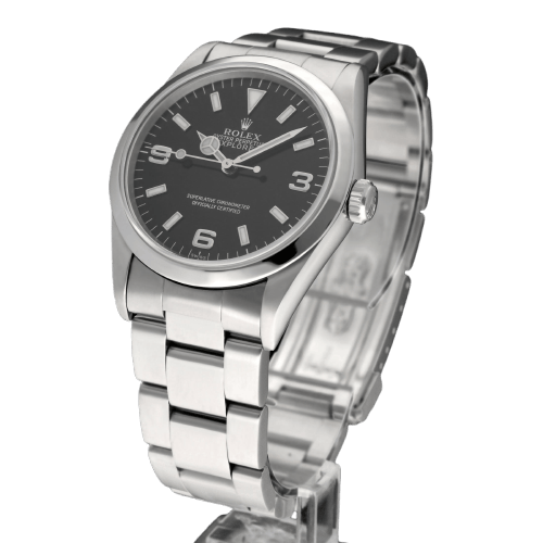 Montre Rolex Explorer - Montre 36 mm réf. 14270 acier, boîte et papiers (1999) 58 Facettes ROL/EXP/049