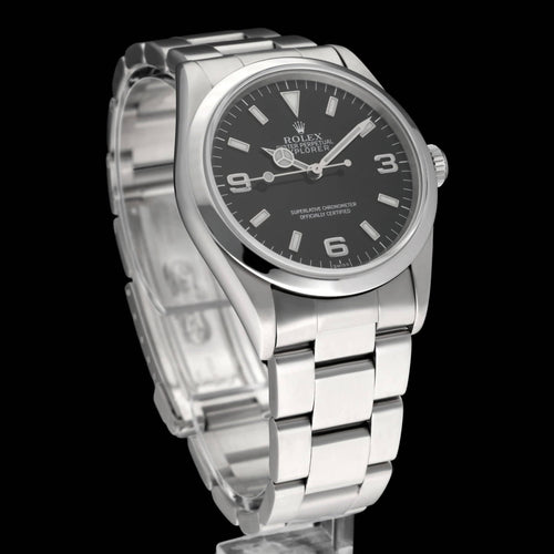Montre Rolex Explorer - Montre 36 mm réf. 14270 acier, boîte et papiers (1999) 58 Facettes ROL/EXP/049