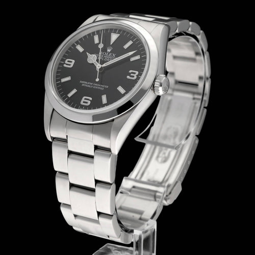Montre Rolex Explorer - Montre 36 mm réf. 14270 acier, boîte et papiers (1999) 58 Facettes ROL/EXP/049