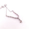 Collier Collier - Or blanc 18 ct et diamants taille brillant 58 Facettes
