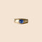 Bague 53 Bague n°133 en or jaune 18 carats et saphir cabochon 58 Facettes