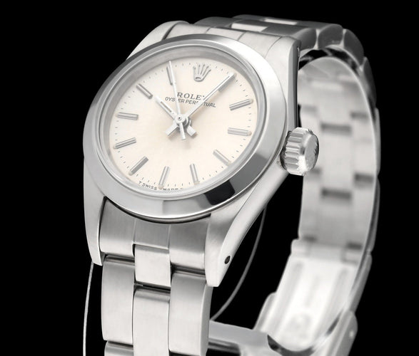 Montre Rolex Oyster Perpetual - Montre Lady 26 mm réf. 67180 58 Facettes ROL/OOP/204