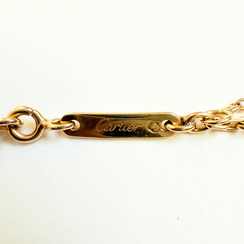 Collier Cartier - Collier Cœur n° 132 en or jaune et diamants 58 Facettes