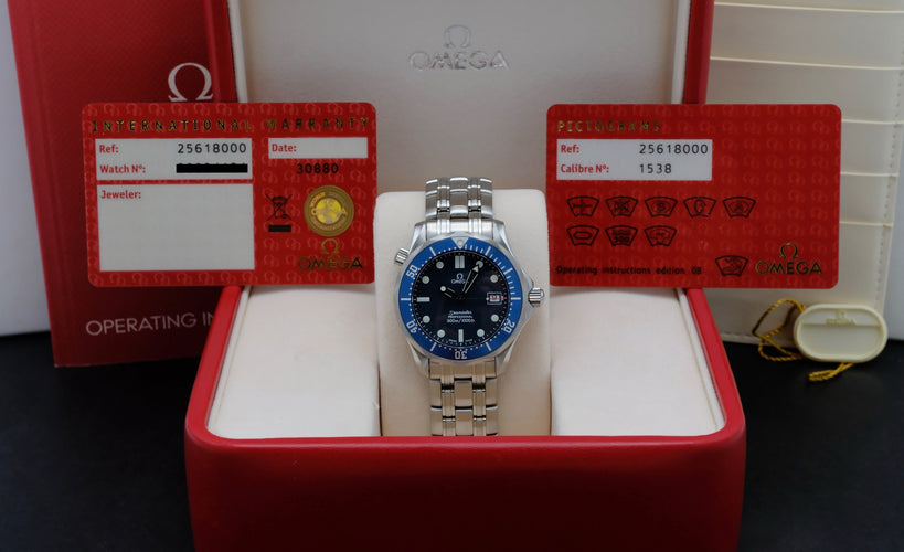 Montre Omega Seamaster Diver 300 M - Montre 36 mm en acier quartz 58 Facettes OMG/SEA/350