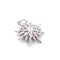 Pendentif Pendentif étoile en or blanc 18 ct avec diamants 58 Facettes