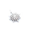 Pendentif Pendentif étoile en or blanc 18 ct avec diamants 58 Facettes