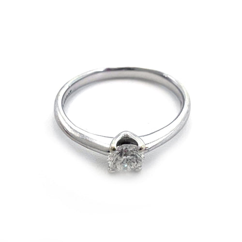 Bague RABAT ALWAYS U - Bague solitaire en or blanc 18k avec diamants 58 Facettes UKA000009RN
