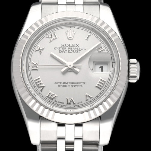 Montre Rolex Lady-Datejust - Montre dame 26 mm référence 179174 en acier 58 Facettes ROL/LDJ/603