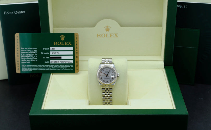 Montre Rolex Lady-Datejust - Montre dame 26 mm référence 179174 en acier 58 Facettes ROL/LDJ/603
