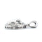Pendentif Pendentif tête de cheval en or blanc 18 K et diamants 58 Facettes
