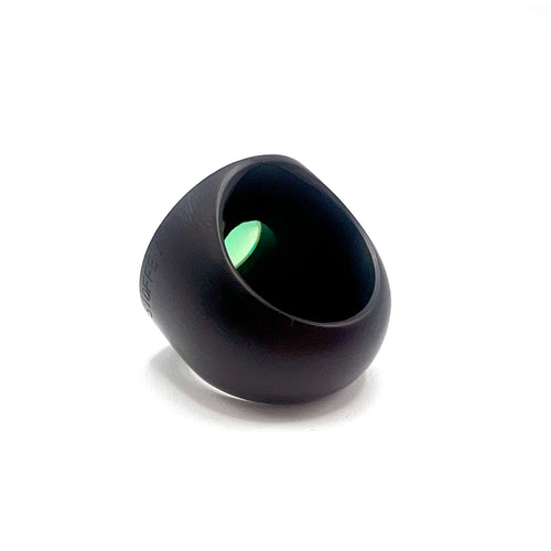 Bague STOFFEL - Bague en or jaune 18K, onyx et chrysoprase verte 58 Facettes UKA000013GM