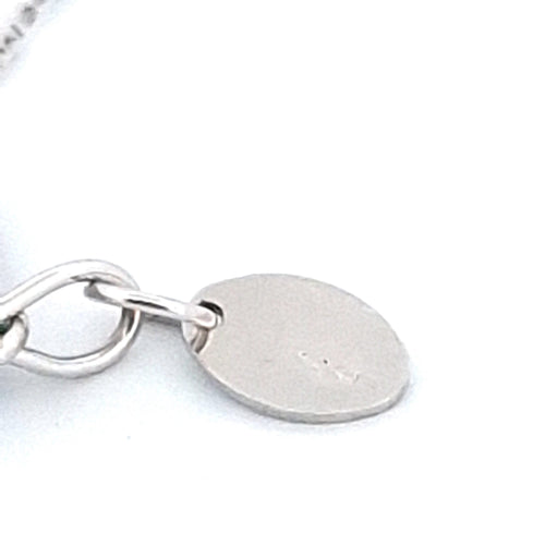 Collier Collier avec pendentif en or blanc et jaune 18 ct, saphirs roses et diamants 58 Facettes