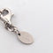 Collier Collier avec pendentif en or blanc et jaune 18 ct, saphirs roses et diamants 58 Facettes