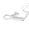 Collier Collier - Pendentif lapin en or blanc 18 ct et diamants 58 Facettes