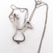 Collier Collier - Pendentif lapin en or blanc 18 ct et diamants 58 Facettes