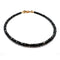 Bracelet Bracelet en or jaune 18 ct et spinelles noires thaïlandaises 58 Facettes UKA000017GM