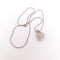 Collier Collier - Pendentif cœur pavé en or blanc 18 kt et diamants 58 Facettes