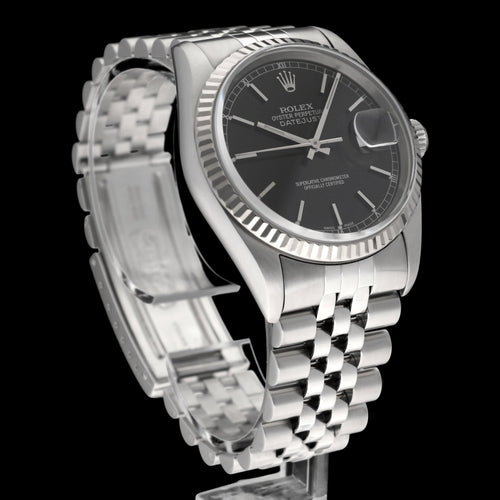 Montre Rolex Datejust 16234 - Montre automatique 36 mm en acier (1995) 58 Facettes ROL/DJ1/1272