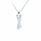 Collier Pendentif - Collier en or blanc 18 kt et diamants 58 Facettes